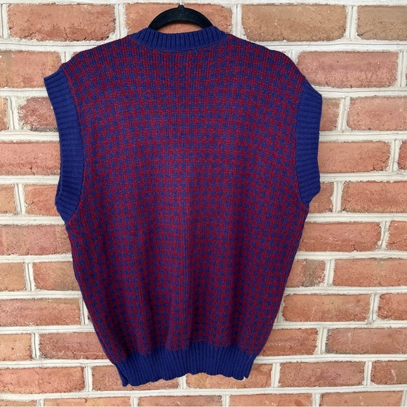 Men’s unisex vintage  sweater vest. Grandpa vibes.  Aprox size XL - Picture 2 of 7
